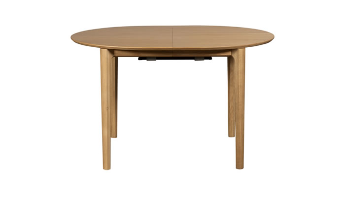 G Plan Winchester D-End Dining Table Closed Side